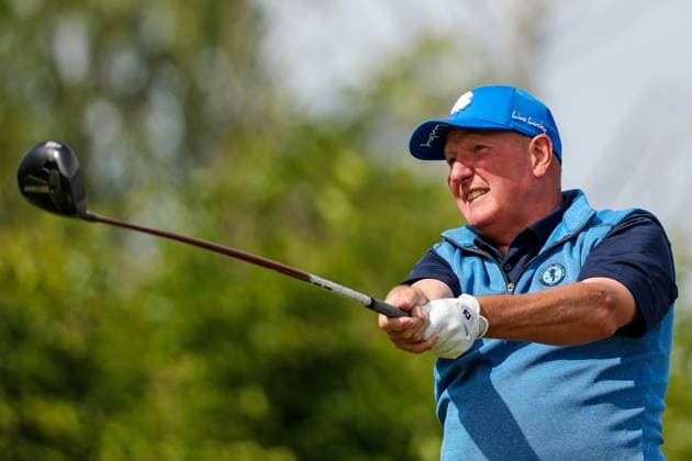 REPRO FREE *PRESS RELEASE NO REPRODUCTION FEE* EDITORIAL USE ONLY Irish Senior Men s Amateur Open, Naas Golf Club, Naas 23 5 2025 Stephen Creed Stephen Creed 23 5 2025  Copyright: x INPHO BenxBradyx BB3_2412