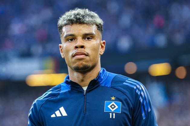 Football, Hamburger SV, Ransford Königsdörffer moves to 1. FSV Mainz 05