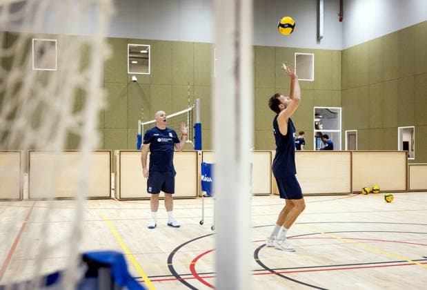 Volleyball, National Team Netherlands, Training