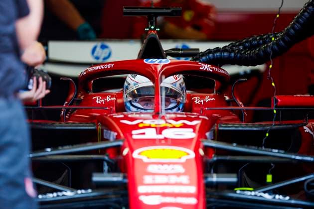 F1 - MONACO GRAND PRIX 2025 LECLERC Charles (mco), Scuderia Ferrari SF-25, portrait during the Formula 1 Tag Heuer Grand Prix de Monaco, 8th round of the 2025 FIA Formula One World Championship, WM, Weltmeisterschaft from May 23 to 25, 2025 on the Circuit de Monaco, in Monte-Carlo, Monaco - Monte-CarloMonaco  Copyright: xJavierxJimenezx