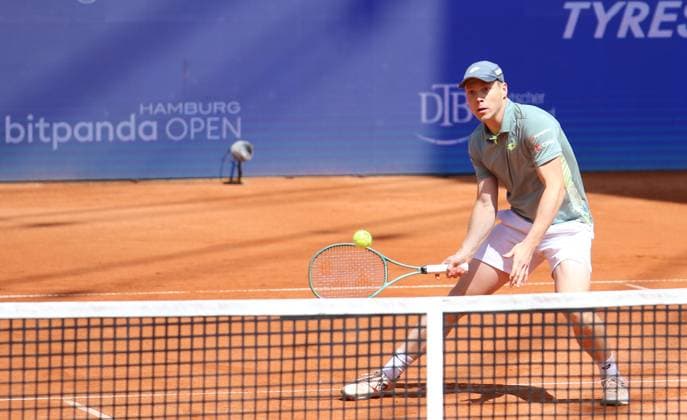ATP 500, Bitpanda Hamburg Open, semi-finals in doubles Harri Heliovaara Finland