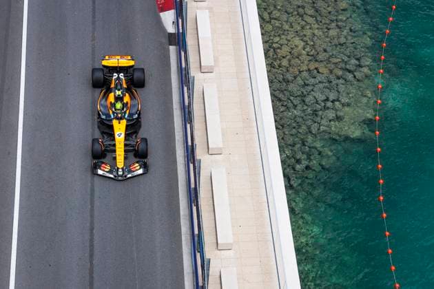 F1 - MONACO GRAND PRIX 2025 04 NORRIS Lando (gbr), McLaren F1 Team MCL39, action during the Formula 1 Tag Heuer Grand Prix de Monaco, 8th round of the 2025 FIA Formula One World Championship, WM, Weltmeisterschaft from May 23 to 25, 2025 on the Circuit de Monaco, in Monte-Carlo, Monaco - Monte-CarloMonaco  Copyright: xANTONINxVINCENTx