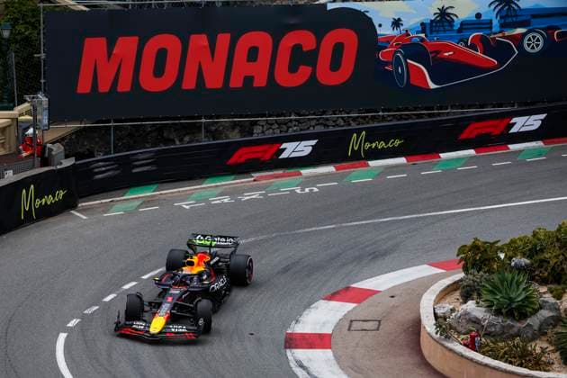 F1 - MONACO GRAND PRIX 2025 01 VERSTAPPEN Max (nld), Red Bull Racing RB21, action during the Formula 1 Tag Heuer Grand Prix de Monaco, 8th round of the 2025 FIA Formula One World Championship, WM, Weltmeisterschaft from May 23 to 25, 2025 on the Circuit de Monaco, in Monte-Carlo, Monaco - Monte-CarloMonaco  Copyright: xANTONINxVINCENTx