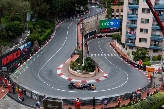 F1 - MONACO GRAND PRIX 2025 01 VERSTAPPEN Max (nld), Red Bull Racing RB21, action during the Formula 1 Tag Heuer Grand Prix de Monaco, 8th round of the 2025 FIA Formula One World Championship, WM, Weltmeisterschaft from May 23 to 25, 2025 on the Circuit de Monaco, in Monte-Carlo, Monaco - Monte-CarloMonaco  Copyright: xANTONINxVINCENTx