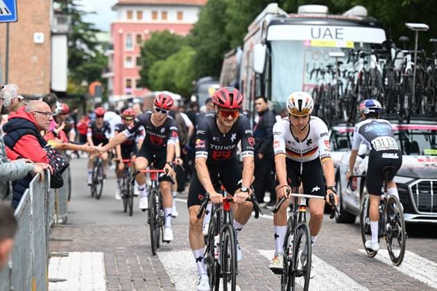 23-05-2025 Giro D italia; Tappa 13 Rovigo - Vicenza; 2025, Tudor; Brenner, Marco; Rovigo; 
