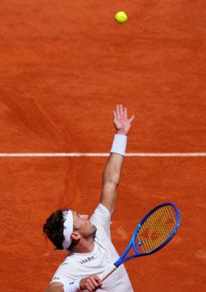 Casper Ruud practices French Open Tennis, Friday Previews, Qualifying and Practice, Tennis, Roland Garros, Paris, France - 23 May 2025 EDITORIAL USE ONLY No use with unauthorised audio, video, data, fixture lists, club league logos or live services. Online in-match use limited to 120 images, no video emulation. No use in betting, games or single club league player publications. Copyright: xJavierxGarcia Shutterstockx 15314610bg