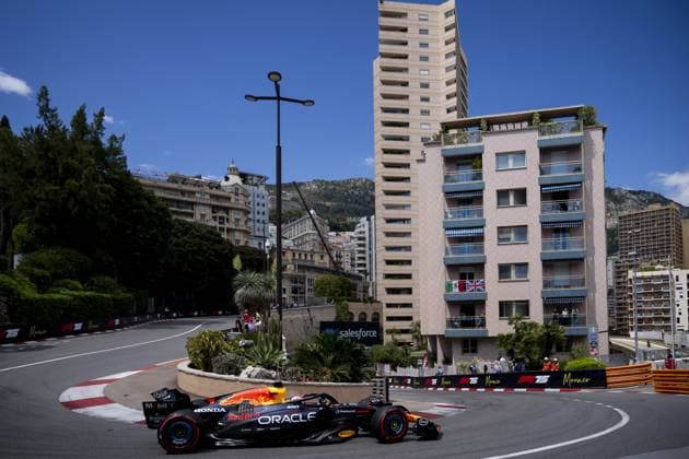 MONACO - Max Verstappen (Red Bull Racing) at the Circuit de Monaco during the first free practice session ahead of the Monaco Grand Prix. ANP SANDER KING xVIxANPxSportx xxANPxIVx 528403373 originalFilename: 528403373.jpg