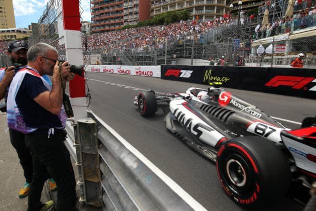 GP MONACO ESSAIS LIBRES VENDREDI PHOTOPQR NICE MATIN Jean François Ottonello ; Monaco ; 23 05 2025 ; 82e Grand Prix de Monaco 2025 - Formule 1 essais libres - 87 OLIVER BEARMAN HAAS 2025 Monaco GP Monaco France  Copyright: xPHOTOPQR NICExMATIN MAXPPPxJeanxFrançoisxOttonellox 20250523NIM9391 20250523NIM9391