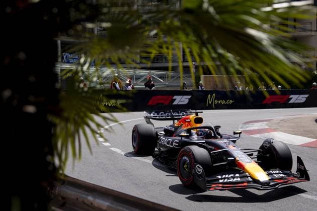MONACO - Max Verstappen (Red Bull Racing) at the Circuit de Monaco during the first free practice session ahead of the Monaco Grand Prix. ANP SANDER KING xVIxANPxSportx xxANPxIVx 528403660 originalFilename: 528403660.jpg