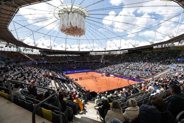 GER, Hamburg, xFSx , ATP 500 , Men Tennis Tournament Bitpanda Hamburg Open 2025, Semifinals , Men Doubles , 23 05 2025 Centre Court Hamburg Open , Theme Photo, Theme Picture, Symbol Photo, Symbol Image, Stock Photo Copyright: HMBxMedia FernandoxSoares