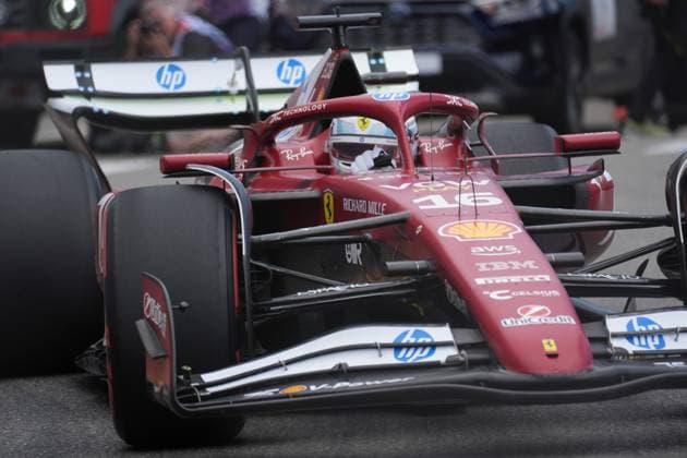 Formula 1 Grand Prix Monaco 2025 23 05 2025, Circuit de Monaco, Monte Carlo, Formula 1 Grand Prix Monaco 2025 ,in the picture Charles Leclerc MCO , Scuderia Ferrari HP nordphotoxGmbHx xBratic nph00250