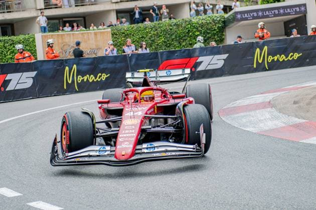 Formula1 GP Monaco Friday, 23 05 2025 Lewis Hamilton 44, Scuderia Ferrari Formula1 GP Monaco Friday, 23 05 2025 Copyright: xBEAUTIFULxSPORTS Erlhofx