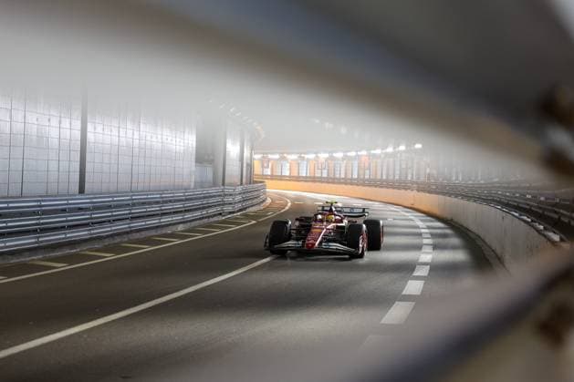 Lewis Hamilton Scuderia Ferrari HP in the tunnel, 1 Free Practice, Monaco Grand Prix, Motorsport, Men, Formula 1, 23 05 2025 Monte Carlo Monaco MCO Copyright: xkolbert-press ChristianxKolbertx
