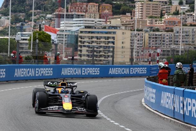 F1 Gran Prix of Monaco Max Verstappen of Red Bull Racing on track during practice ahead of the F1 Grand Prix of Monaco at Circuit de Monaco on May 23, 2025 in Monte-Carlo, Monaco. Monaco Monte-Carlo Monaco Copyright: xMarcoxCanonierox