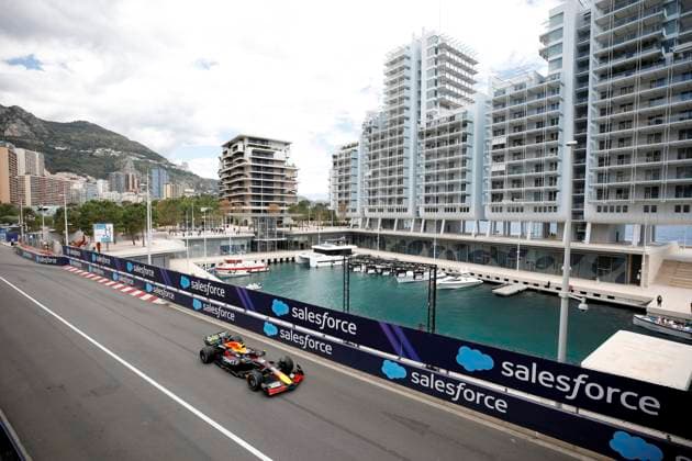 Essais libres formule 1 PHOTOPQR NICE MATIN Dylan Meiffret ; Monaco ; 23 05 2025 ; 82e Grand Prix de Monaco 2025 - Formule 1 essais libres - 1 MAX VERSTAPPEN RED BULL - F1 Grand Prix Of Monaco Monaco France  Copyright: xPHOTOPQR NICExMATIN MAXPPPxDylanxMeiffretx 20250523NIM0333 20250523NIM0333