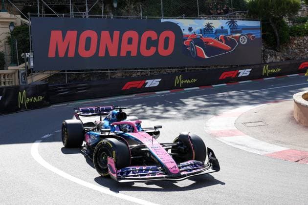 Pierre Gasly BWT Alpine , Fairmont, 2 Free Practice, Monaco Grand Prix, Motorsport, Men, Formula 1, 23 05 2025 Monte Carlo Monaco MCO Copyright: xkolbert-press ChristianxKolbertx