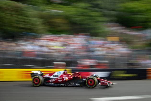 44 Lewis Hamilton , Scuderia Ferrari HP , during the FORMULA 1 TAG HEUER GP MONACO 22-25 may 2025 @LIVEPHOTOSPORT during TAG Heuer Grand Prix de Monaco 2025 - Practice 1 & 2, Formula 1 Championship in Monaco, Principality of Monaco, May 23 2025  Copyright: xGiancarloxCattagni IPAxSportx xipa-agency.netx xx IPA_58141377 IPA_Agency_IPA58141377