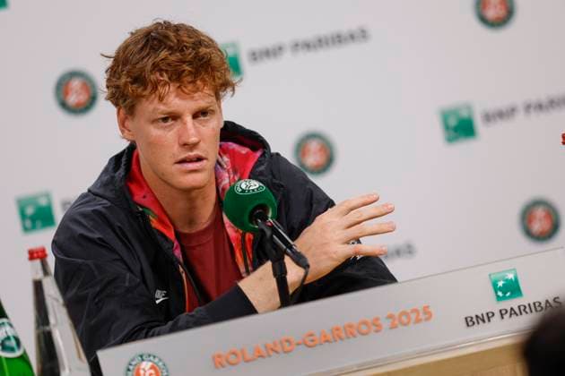May 23, 2025, Paris, Paris, France: Jannik Sinner (ITA) during the media day of the tennis Grand Slam of Roland Garros 2025, at Roland Garros Stadium - on May 23Ã‚ Ã‚Â» 2025.Paris - France Paris France - ZUMAb253 20250523_zsp_b253_082 Copyright: xLoicxBaratouxx