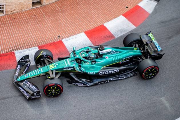 Formula1 GP Monaco Friday, 23 05 2025 Lance Stroll 18, Aston Martin Aramco F1 Team Formula1 GP Monaco Friday, 23 05 2025 Copyright: xBEAUTIFULxSPORTS Erlhofx
