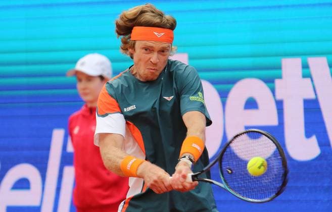 Bitpanda Hamburg Open, ATP Tournament 500, semi-final Andrey Rublev Russia