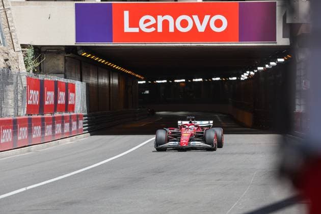 May 23, 2025, Montecarlo, Monaco, Monaco: Charles Leclerc (MON) - Scuderia Ferrari - Ferrari SF-25 - Ferrari during Friday Free Practice Session of Formula 1 Tag Heurer Grand Prix de Monaco 2025 at Monte Carlo (MC), may 23-25 2025 Montecarlo Monaco - ZUMAm217 20250523_zsp_m217_179 Copyright: xAlessioxDexMarcox