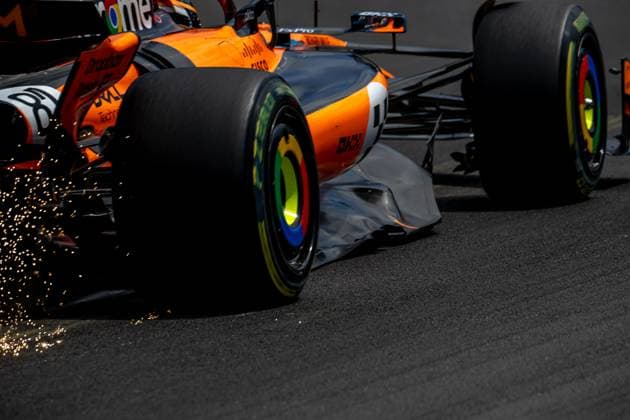 MONTE CARLO, MONACO: Oscar Piastri, racing for the McLaren F1 team during the 2025 Formula 1 Monaco Grand Prix at the Circuit de Monaco in Monte Carlo, Monaco