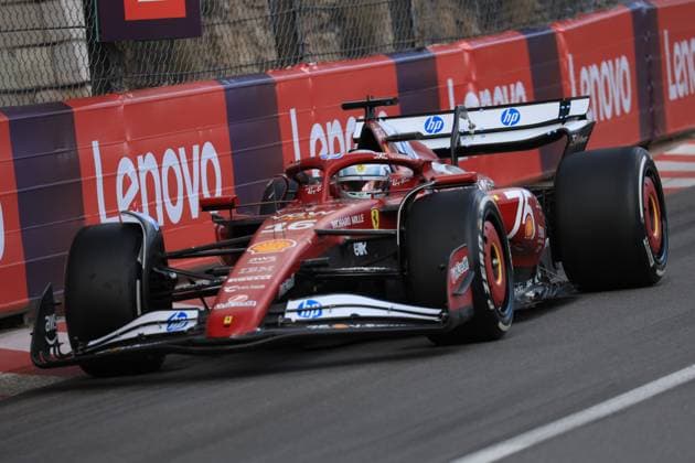 23rd May 2025; Circuit de Monaco, Monte Carlo, Monaco; Formula 1 Tag Heuer Grand Prix of Monaco 2025; Free Practice Day; Charles Leclerc (MCO) Scuderia Ferrari HP  ActionPlus12792194 PierrexTeyssot