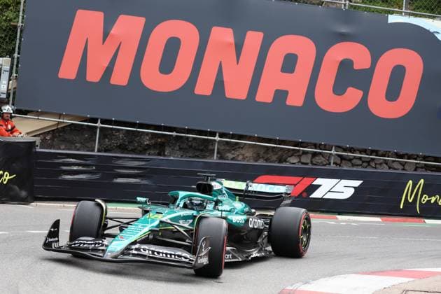 F1 Gran Prix of Monaco Lance Stroll of Aston Martin on track during practice ahead of the F1 Grand Prix of Monaco at Circuit de Monaco on May 23, 2025 in Monte-Carlo, Monaco. Monaco Monte-Carlo Monaco Copyright: xMarcoxCanonierox