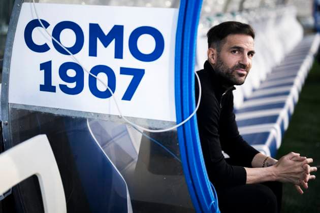 Como 1907 v FC Internazionale - Serie A Cesc Fabregas, head coach of Como 1907, looks on prior to the Serie A football match between Como 1907 and FC Internazionale. Como Italy Copyright: xNicoloxCampox