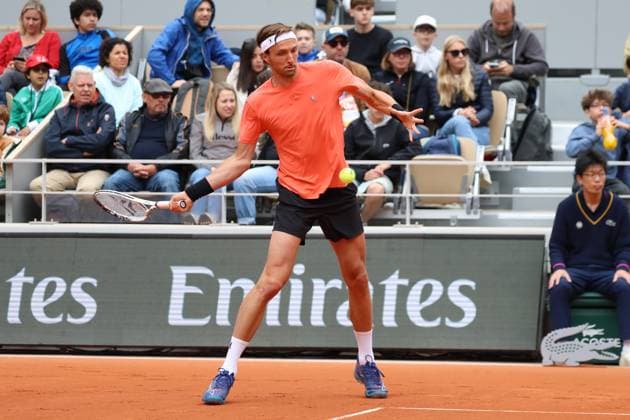 ROLAND GARROS 2025 Thierry Larret MAXPPP - PARIS (75) 24 05 2025 Thierry Larret Maxppp. Tennis. Roland Garros 2025. Internationaux de France de tennis. Stade Roland Garros, Paris (75). Le 24 mai 2025. Journee Yannick Noah. Arthur RINDERKNECH vs Nuno BORGES Tennis. Roland Garros 2025. French Open tennis tournament. Roland Garros Stadium, Paris (75) PARIS (75) STADE ROLAND GARROS PARIS ILE DE FRANCE FRANCE  Copyright: xMAXPPPxThierryxLarretx TLR202505242138 TLR202505242138