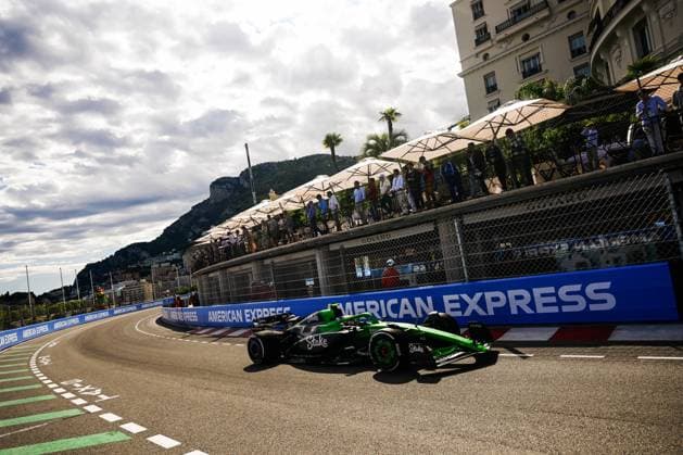 5 Gabriel Bortoleto Of The Team Stake F1 Team Kick Sauber, Sauber Ferrari C45They Face Practice Session ,During Fia Formula One World Championship, WM, Weltmeisterschaft F1 Monaco Grand Prix 2025, 23 May In Monte Carlo , Monaco  Copyright: xLucaxBarsali IPAxSportx xipa-agency.netx xx IPA_58164900 IPA_Agency_IPA58164900