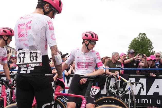 Steinhauser Georg of Ef Education - Easypost during the stage 14 of the Giro d™Italia from Treviso to Nova Gorica Gorizia, Italy - Saturday, May 24, 2025. - cycling.  Copyright: xMassimoxPaolone LaPressex