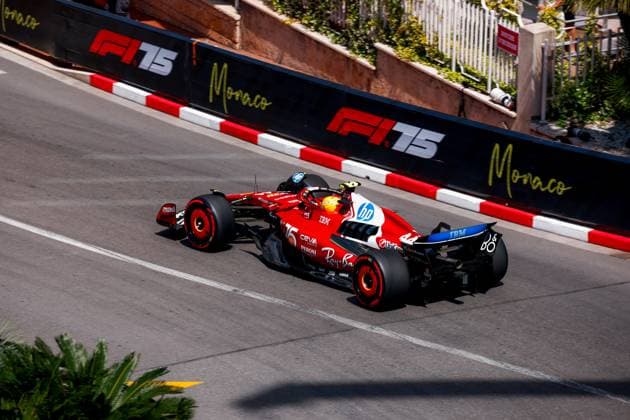 Formula 1 TAG Heuer Grand Prix de Monaco 2025 Alexis Perrin OVERTAKE MAXPPP - 24 05 2025 44 HAMILTON Lewis (gbr), Scuderia Ferrari, action during the Formula 1 TAG Heuer Grand Prix de Monaco 2025, the 8th round of the 2025 FIA Formula 1 World Championship, WM, Weltmeisterschaft on the Circuit de Monaco from May 22 to 25, 2025, in Monte Carlo, Monaco  Copyright: xOVERTAKE MAXPPPxAlexisxPerrinx OVT202505242244 OVT202505242244