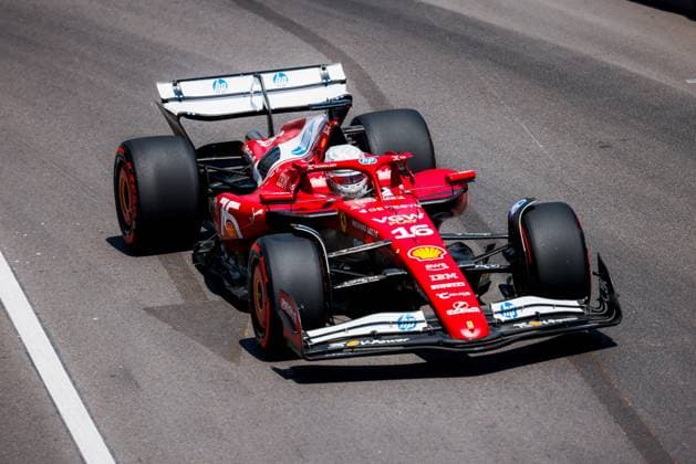 Formula 1 TAG Heuer Grand Prix de Monaco 2025 Alexis Perrin OVERTAKE MAXPPP - 24 05 2025 16 LECLERC Charles (mon), Scuderia Ferrari, action during the Formula 1 TAG Heuer Grand Prix de Monaco 2025, the 8th round of the 2025 FIA Formula 1 World Championship, WM, Weltmeisterschaft on the Circuit de Monaco from May 22 to 25, 2025, in Monte Carlo, Monaco  Copyright: xOVERTAKE MAXPPPxAlexisxPerrinx OVT202505242302 OVT202505242302