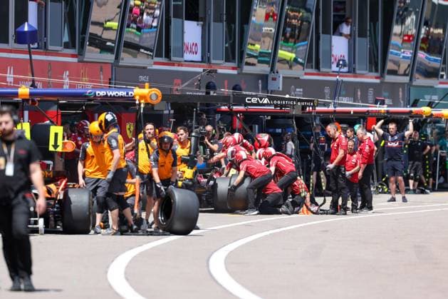 Pit lane, 3 Free Practice, Monaco Grand Prix, Motorsport, Men, Formula 1, 24 05 2025 Monte Carlo Monaco MCO Copyright: xkolbert-press ChristianxKolbertx
