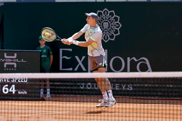Joran Vliegen BEL , Switzerland, Tennis, Gonet Geneva Open ATP 250 , Final Doubles,2025, Ariel Behar URU Joran Vliegen BEL vs Sadio Doumbia FRA Fabien Reboul FRA , 24 05 2025, Parc des Eaux Vives, Geneva, Switzerland Geneva Parc des Eaux Vives Geneva Switzerland Copyright: xGrantxHubbsx