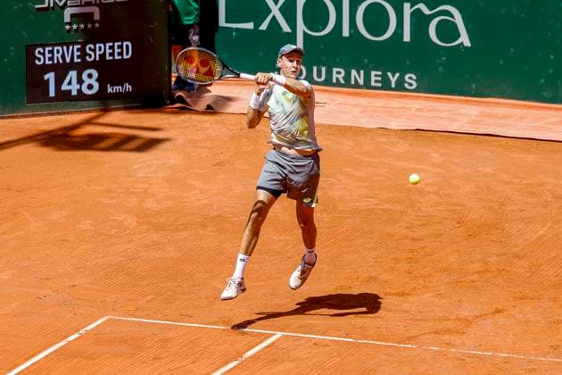 Joran Vliegen BEL , Switzerland, Tennis, Gonet Geneva Open ATP 250 , Final Doubles,2025, Ariel Behar URU Joran Vliegen BEL vs Sadio Doumbia FRA Fabien Reboul FRA , 24 05 2025, Parc des Eaux Vives, Geneva, Switzerland Geneva Parc des Eaux Vives Geneva Switzerland Copyright: xGrantxHubbsx