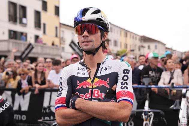 Roglic Primoz of Red Bull - Bora - Hansgrohe during the stage 14 of the Giro d™Italia from Treviso to Nova Gorica Gorizia, Italy - Saturday, May 24, 2025. - cycling.  Copyright: xMassimoxPaolone LaPressex