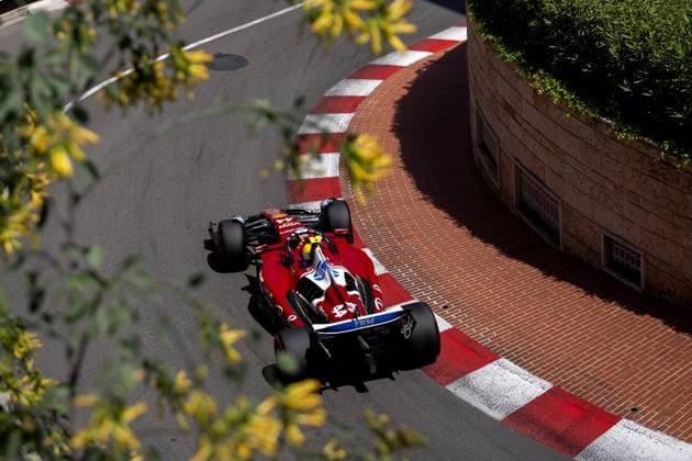 MONACO - Lewis Hamilton (Ferrari) at the Circuit de Monaco during the third free practice session ahead of the Monaco Grand Prix. ANP SANDER KING xVIxANPxSportx xxANPxIVx 528493861 originalFilename: 528493861.jpg
