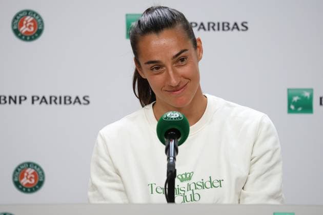 ROLAND GARROS 2025 Thierry Larret MAXPPP - PARIS (75) 24 05 2025 Thierry Larret Maxppp. Tennis. Roland Garros 2025. Internationaux de France de tennis. Stade Roland Garros, Paris (75). Le 24 mai 2025. Journee Yannick Noah. Conference de presse Caroline Garcia apres l annonce de sa retraite Tennis. Roland Garros 2025. French Open tennis tournament. Roland Garros Stadium, Paris (75) PARIS (75) STADE ROLAND GARROS PARIS ILE DE FRANCE FRANCE  Copyright: xMAXPPPxThierryxLarretx TLR202505242537 TLR202505242537