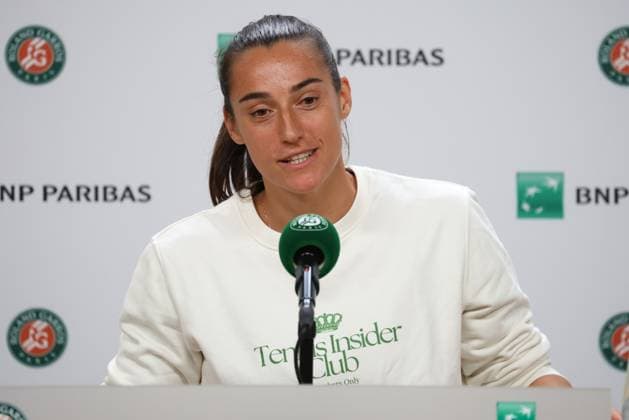 ROLAND GARROS 2025 Thierry Larret MAXPPP - PARIS (75) 24 05 2025 Thierry Larret Maxppp. Tennis. Roland Garros 2025. Internationaux de France de tennis. Stade Roland Garros, Paris (75). Le 24 mai 2025. Journee Yannick Noah. Conference de presse Caroline Garcia apres l annonce de sa retraite Tennis. Roland Garros 2025. French Open tennis tournament. Roland Garros Stadium, Paris (75) PARIS (75) STADE ROLAND GARROS PARIS ILE DE FRANCE FRANCE  Copyright: xMAXPPPxThierryxLarretx TLR202505242540 TLR202505242540