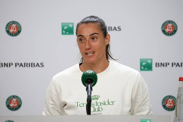ROLAND GARROS 2025 Thierry Larret MAXPPP - PARIS (75) 24 05 2025 Thierry Larret Maxppp. Tennis. Roland Garros 2025. Internationaux de France de tennis. Stade Roland Garros, Paris (75). Le 24 mai 2025. Journee Yannick Noah. Conference de presse Caroline Garcia apres l annonce de sa retraite Tennis. Roland Garros 2025. French Open tennis tournament. Roland Garros Stadium, Paris (75) PARIS (75) STADE ROLAND GARROS PARIS ILE DE FRANCE FRANCE  Copyright: xMAXPPPxThierryxLarretx TLR202505242552 TLR202505242552