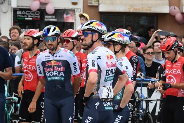 24-05-2025 Giro D italia; Tappa 14 Treviso - Gorizia; 2025, Red Bull - Bora Hansgrohe; Denz, Nico; Treviso; 