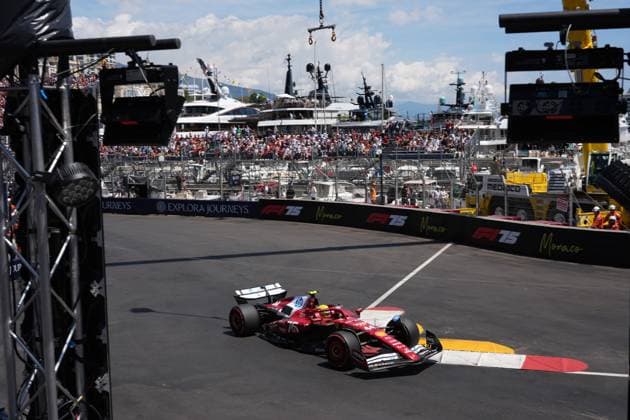 23 05 2025, Circuit de Monaco, Monte Carlo, Formula 1 Grand Prix Monaco 2025 ,in the picture Lewis Hamilton GBR , Scuderia Ferrari HP Photo by Hasan Bratic DeFodi Images