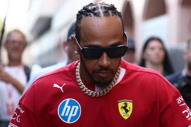F1 Gran Prix of Monaco Lewis Hamilton of Scuderia Ferrari looks on in the Paddock during final practice for the F1 Grand Prix of Monaco at Circuit de Monaco on May 24, 2025 in Monte-Carlo, Monaco. Monaco Monte-Carlo Monaco Copyright: xMarcoxCanonierox