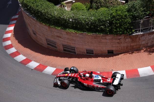 F1 Gran Prix of Monaco Charles Leclerc of Scuderia Ferrari on track during final practice for the F1 Grand Prix of Monaco at Circuit de Monaco on May 24, 2025 in Monte-Carlo, Monaco. Monaco Monte-Carlo Monaco Copyright: xMarcoxCanonierox