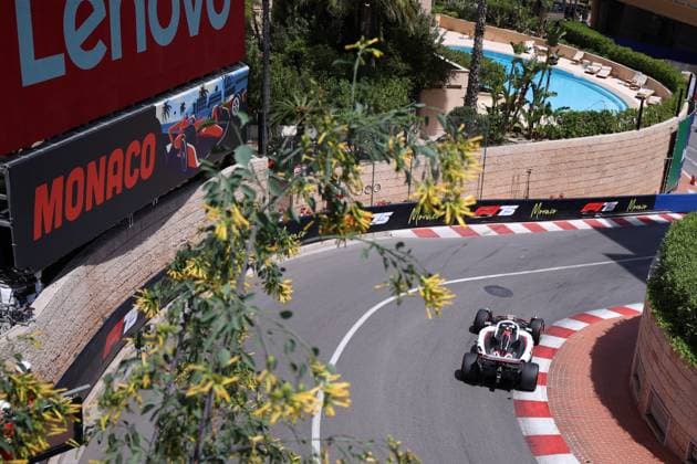 F1 Gran Prix of Monaco Esteban Ocon of Haas F1 on track during final practice for the F1 Grand Prix of Monaco at Circuit de Monaco on May 24, 2025 in Monte-Carlo, Monaco. Monaco Monte-Carlo Monaco Copyright: xMarcoxCanonierox