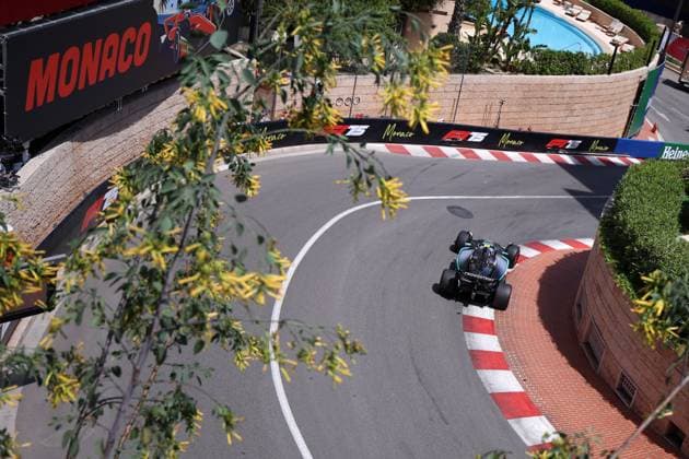 F1 Gran Prix of Monaco Andrea Kimi Antonelli of Mercedes-AMG F1 Team on track during final practice for the F1 Grand Prix of Monaco at Circuit de Monaco on May 24, 2025 in Monte-Carlo, Monaco. Monaco Monte-Carlo Monaco Copyright: xMarcoxCanonierox