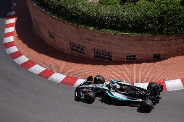 F1 Gran Prix of Monaco Andrea Kimi Antonelli of Mercedes-AMG F1 Team on track during final practice for the F1 Grand Prix of Monaco at Circuit de Monaco on May 24, 2025 in Monte-Carlo, Monaco. Monaco Monte-Carlo Monaco Copyright: xMarcoxCanonierox