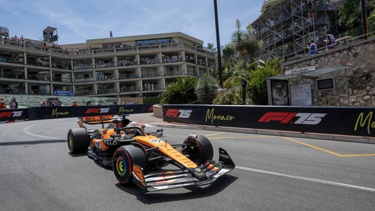NÂ°81 Oscar Piastri AUS McLaren Formula 1 Team during TAG Heuer Grand Prix de Monaco 2025 - Pranctice 3 and Qualifying, Formula 1 Championship in Monaco, Principality of Monaco, May 24 2025  Copyright: xOttoxMoretti IPAxSportx xipa-agency.netx xx IPA_58173459 IPA_Agency_IPA58173459